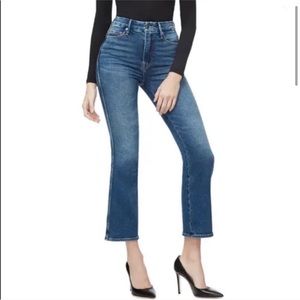 GOOD AMERICAN Good Curve High Waist Straight Jean